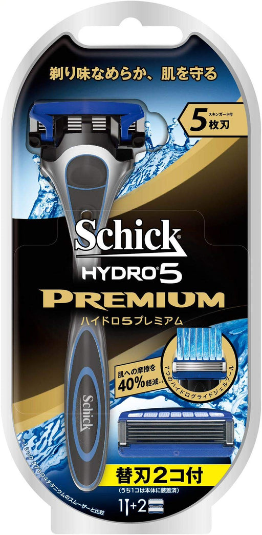 Schick Hydro 5 Premium Men's Razor with 3 Total Blades Including Holder-Kiichin - The #1 Place for Japanese Goods in Your Hand!