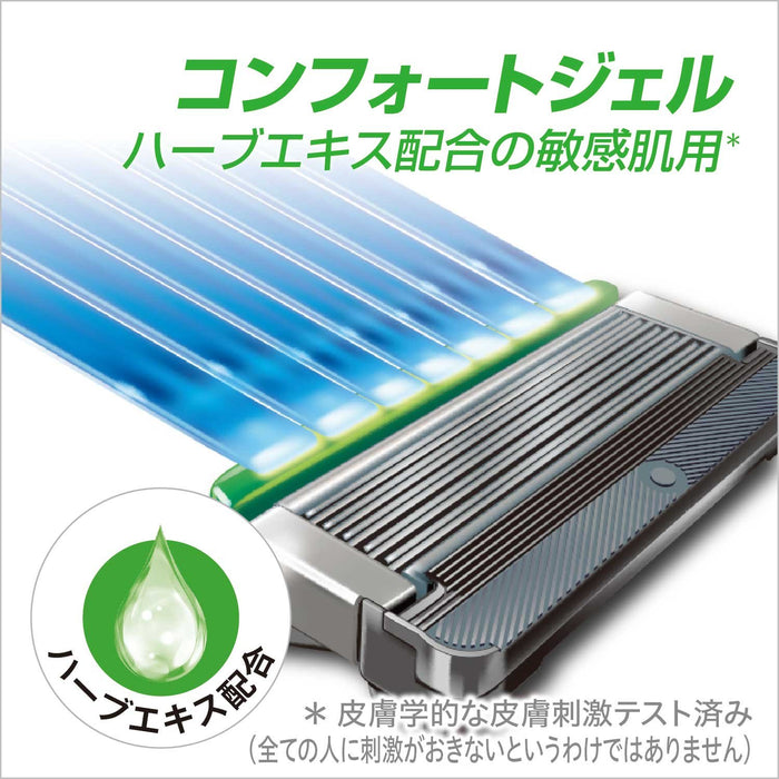 Schick Hydro 5 Comfort Holder with 2 Blades - Custom Fit by Schick-Kiichin - The #1 Place for Japanese Goods in Your Hand!