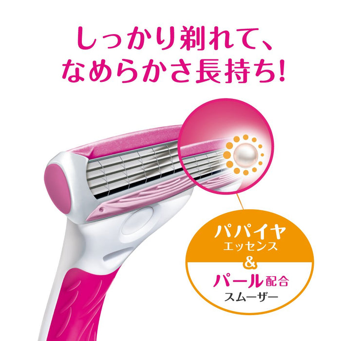 Schick Quattro 4 Women's Razor with 3 Replacement Blades-Kiichin - The #1 Place for Japanese Goods in Your Hand!