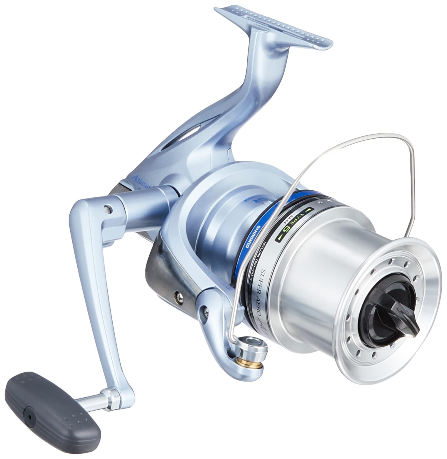 リール SHIMANO Super Aero Activesurf Shimano Spinning Reel for Surf Casting with Thick Line Ideal for Begin