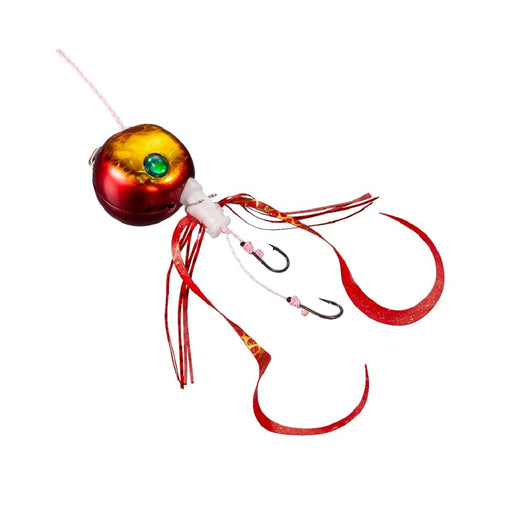Shimano Tairabassett Engetsu Rakuchenbakubaku R 003 Red Gold 120G Sea Bream Metal-Kiichin - The #1 Place for Japanese Goods in Your Hand!