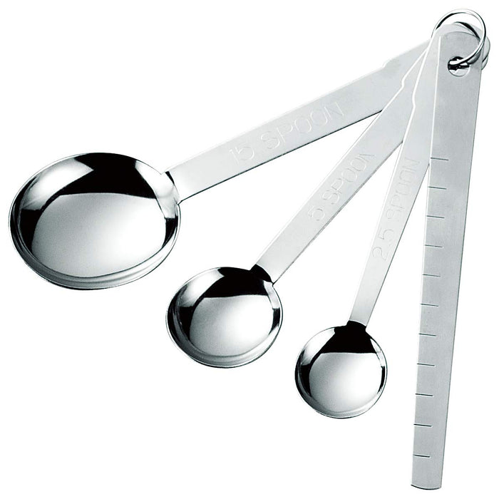 Shimomura Kougyou Aji Shokubo Measuring Spoon Set AKS-624 Japan Made-Kiichin - The #1 Place for Japanese Goods in Your Hand!