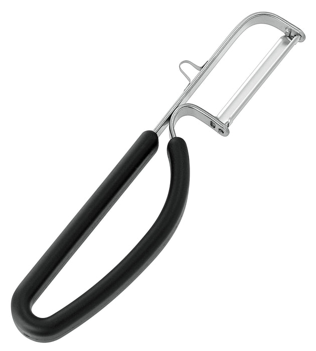 Shimomura Kougyou KIB-609 Vertical Peeler Black Grip Dishwasher Safe-Kiichin - The #1 Place for Japanese Goods in Your Hand!
