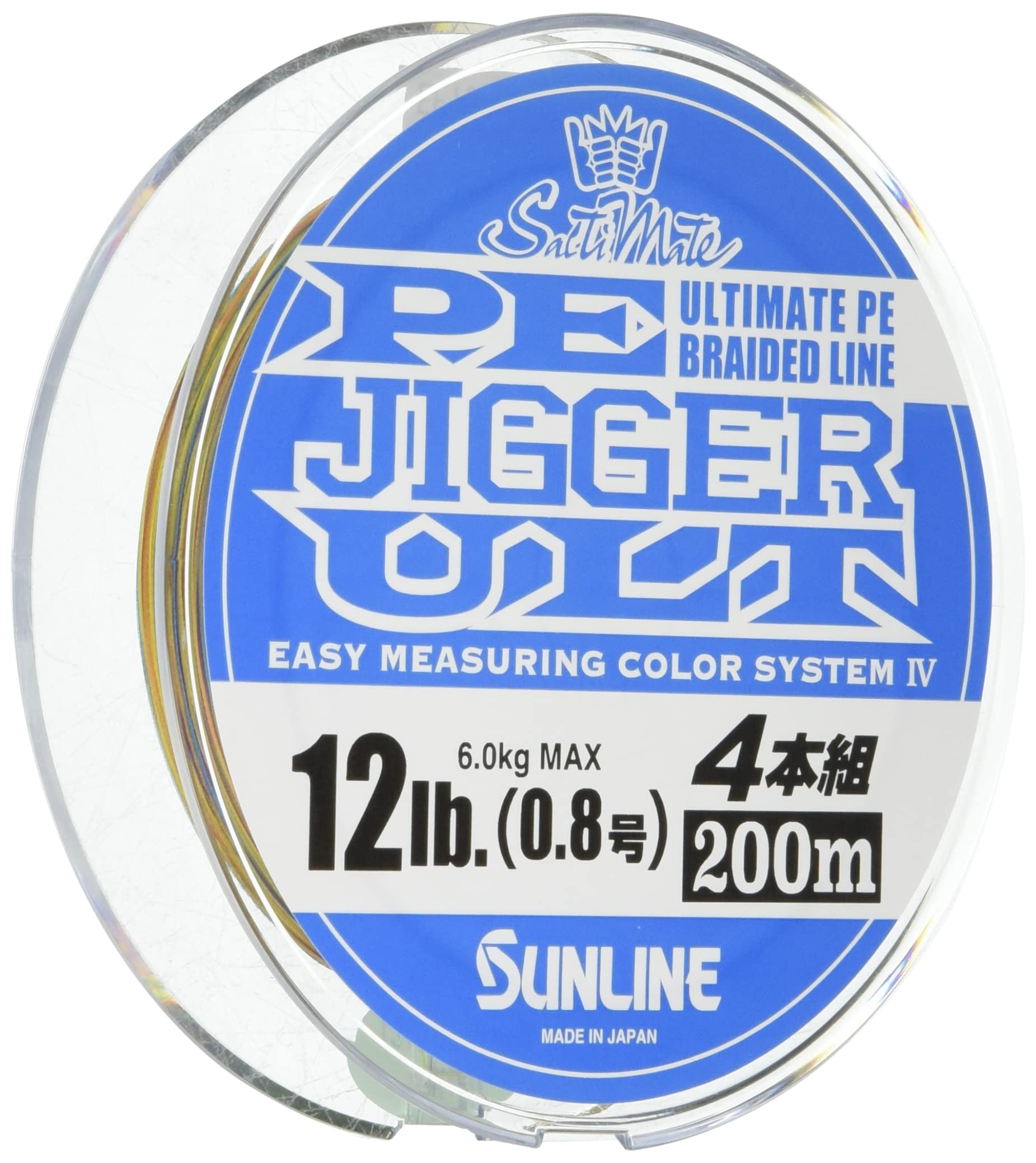 40lb Braid Sunline PE Jigger Ult X4 Fishing Line (Model: 30lbs