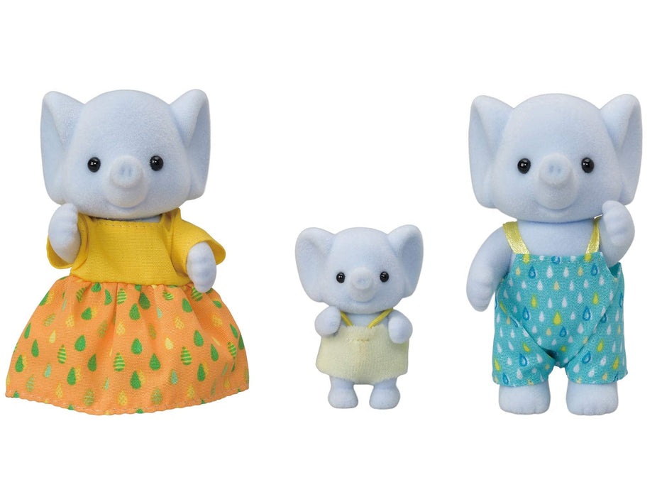 Epoch Sylvanian Families Elephant Family Toy Dollhouse FS-38 for Ages 3+-Kiichin - The #1 Place for Japanese Goods in Your Hand!