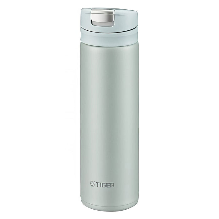 Green Stainless Steel Water Bottle - Tiger One Touch Mug Bottle 320ml-Kiichin - The #1 Place for Japanese Goods in Your Hand!