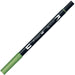 Tombow Dual Brush Pen Asparagus Pack of 6-Kiichin - The #1 Place for Japanese Goods in Your Hand!