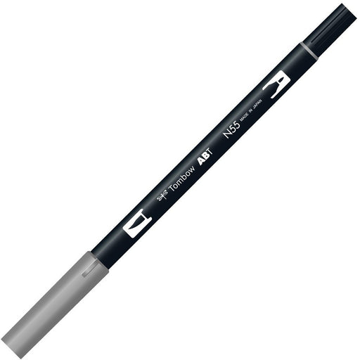 Tombow Dual Brush Pen Set - Cool Gray 7 6 Piece Pack (AB-TN55-6P)-Kiichin - The #1 Place for Japanese Goods in Your Hand!