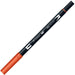 Tombow 6-Piece Dual Brush Pen Set AB-T905 Red-Kiichin - The #1 Place for Japanese Goods in Your Hand!