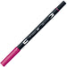 Tombow Rubin Red Dual Brush Pen Set 6 Pieces - AB-T755-Kiichin - The #1 Place for Japanese Goods in Your Hand!