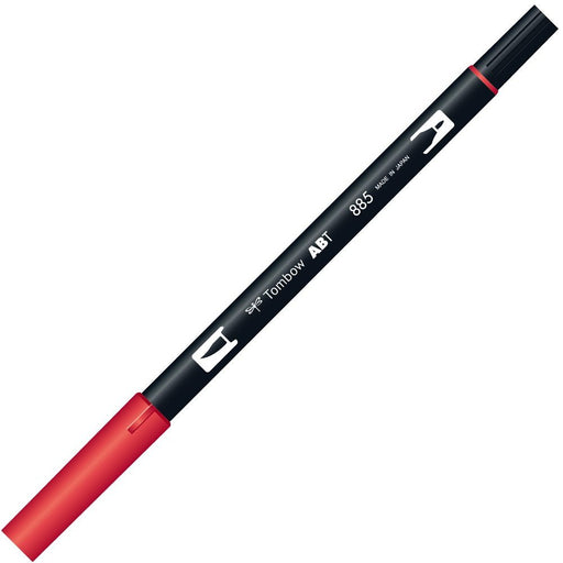 Tombow AB-T885-6P Dual Brush Pen Set in Warm Red - 6 Pieces-Kiichin - The #1 Place for Japanese Goods in Your Hand!