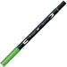 Tombow Dual Brush Pen Set 6 Pieces Willow Green AB-T173-Kiichin - The #1 Place for Japanese Goods in Your Hand!