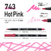 Tombow Dual Brush Pen 10-Color Set Bright Art Collection AB-T10Cbr-Kiichin - The #1 Place for Japanese Goods in Your Hand!