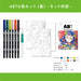 Tombow Dual Brush Pen Set 6 Colors with Water Brush for Illustration Style AB-T6CWDQA-Kiichin - The #1 Place for Japanese Goods in Your Hand!