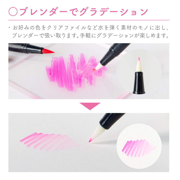 Tombow Dual Brush Pen Set AB-T10CPR Primary Colors Pack of 10-Kiichin - The #1 Place for Japanese Goods in Your Hand!