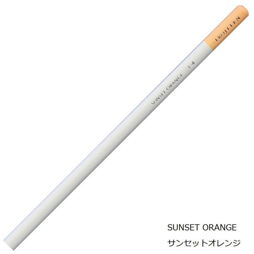 Tombow Sunset Orange Colored Pencils 6-Pack Single Color Ci-Rf4-6P-Kiichin - The #1 Place for Japanese Goods in Your Hand!