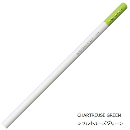 Tombow 6-Piece Chartreuse Green Colored Pencil Set-Kiichin - The #1 Place for Japanese Goods in Your Hand!