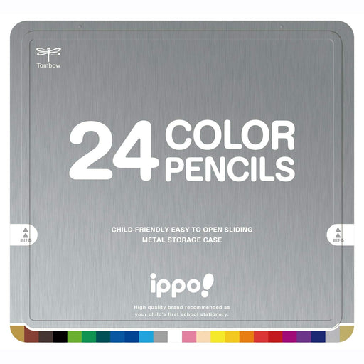 Tombow Ippo! 24 Count Natural Colored Pencils in Slide Can-Kiichin - The #1 Place for Japanese Goods in Your Hand!