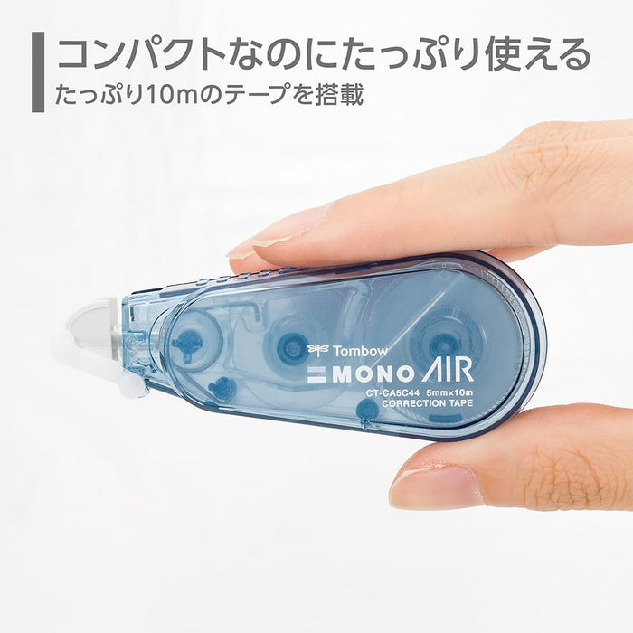 Tombow Mono Air Correction Tape 5mm Width Ash Blue Pack of 5 - Ct-Ca5C44-5P-Kiichin - The #1 Place for Japanese Goods in Your Hand!