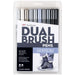 Tombow Gray Scale Dual Brush Pens Pack of 10 - Imported Tombow Product-Kiichin - The #1 Place for Japanese Goods in Your Hand!