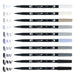 Tombow Gray Scale Dual Brush Pens Pack of 10 - Imported Tombow Product-Kiichin - The #1 Place for Japanese Goods in Your Hand!
