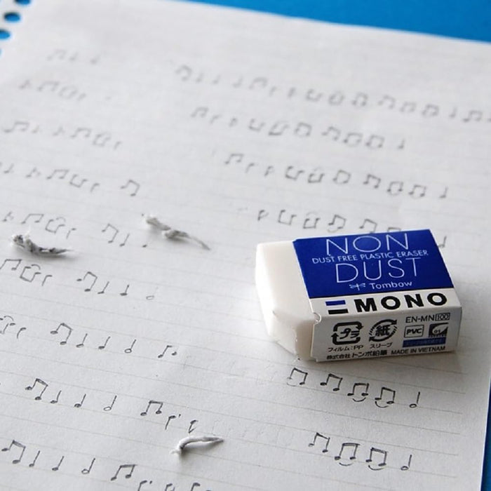Tombow Mono Dust-Free Eraser Pack of 20 En-Mn-20P for Enhanced Precision-Kiichin - The #1 Place for Japanese Goods in Your Hand!