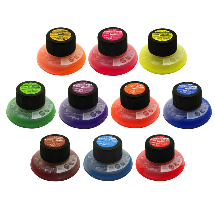 Tombow Highlighter Pen with Fluorescent Peach RI-90 Refill Ink-Kiichin - The #1 Place for Japanese Goods in Your Hand!