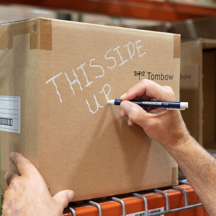 Tombow Industrial Marking Holder White H-Dm01 Marker-Kiichin - The #1 Place for Japanese Goods in Your Hand!