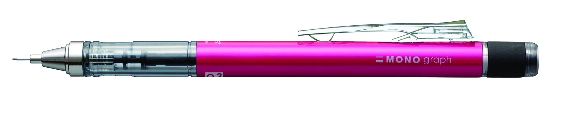 Tombow Monograph Mechanical Pencil 0.3 DPA-131F in Chic Pink Color-Kiichin - The #1 Place for Japanese Goods in Your Hand!