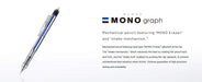 Tombow Monograph Mechanical Pencil 0.5mm Red DPA-132C-Kiichin - The #1 Place for Japanese Goods in Your Hand!