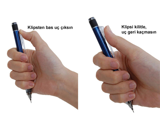 Tombow Neon Green Monograph Mechanical Pencil 0.5mm - DPA-134E-Kiichin - The #1 Place for Japanese Goods in Your Hand!