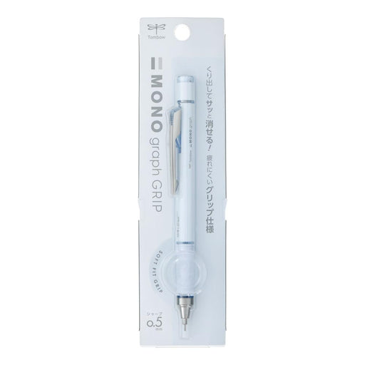 Tombow Monograph Grip Mechanical Pencil Pale Blue 0.5mm Pale Tone Color-Kiichin - The #1 Place for Japanese Goods in Your Hand!