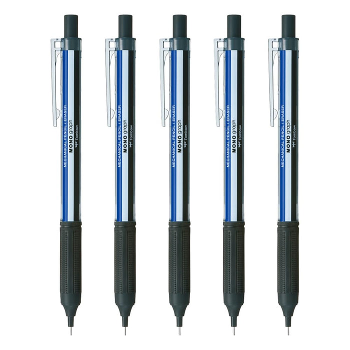 Tombow Monograph Light 0.3mm Mechanical Pencil 5 Piece Set Mono Color-Kiichin - The #1 Place for Japanese Goods in Your Hand!
