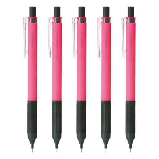 Tombow Monograph Light Mechanical Pencil 0.5mm Neon Pink Pack of 5-Kiichin - The #1 Place for Japanese Goods in Your Hand!
