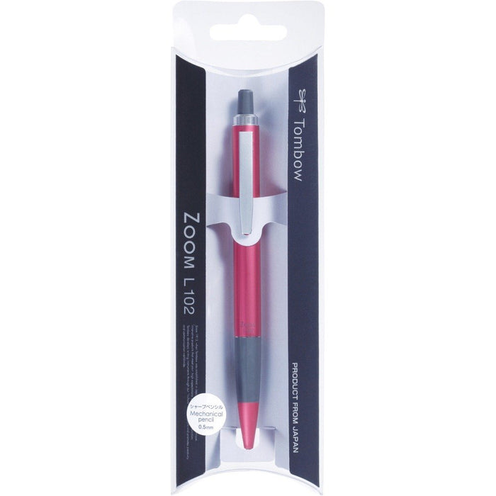 Tombow Zoom L102 Dahlia Pink 0.5mm Mechanical Pencil-Kiichin - The #1 Place for Japanese Goods in Your Hand!