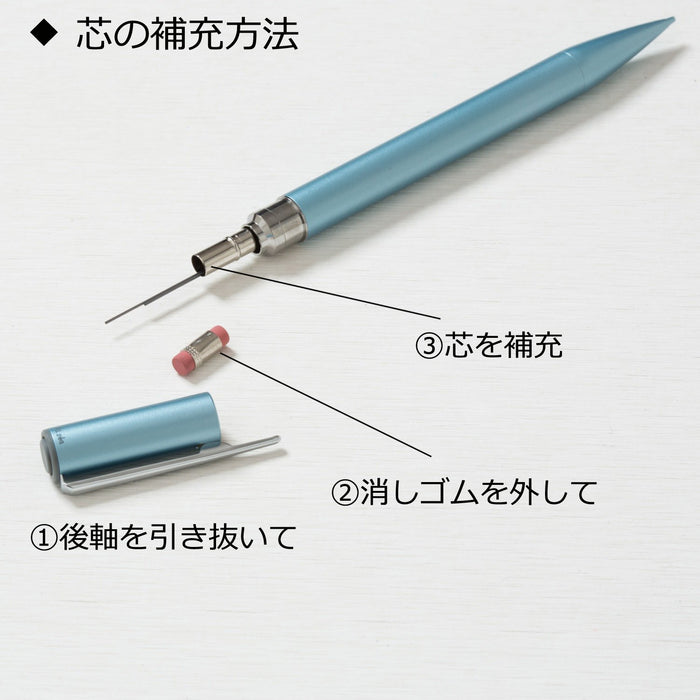 Tombow Zoom L105 Silver 0.5mm Mechanical Pencil-Kiichin - The #1 Place for Japanese Goods in Your Hand!