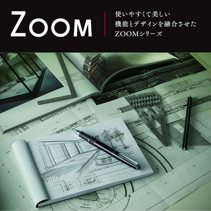 Tombow Zoom 505Mf Multifunctional 2-Color Black Pen-Kiichin - The #1 Place for Japanese Goods in Your Hand!