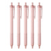 Tombow Monograph Light Ballpoint Pen 0.38mm Black Ink Smoky Pink Shaft 5 Pack-Kiichin - The #1 Place for Japanese Goods in Your Hand!