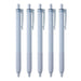 Tombow Monograph Light Ballpoint Pen 0.5mm Black Ink Smoky Blue Shaft 5 Pack-Kiichin - The #1 Place for Japanese Goods in Your Hand!