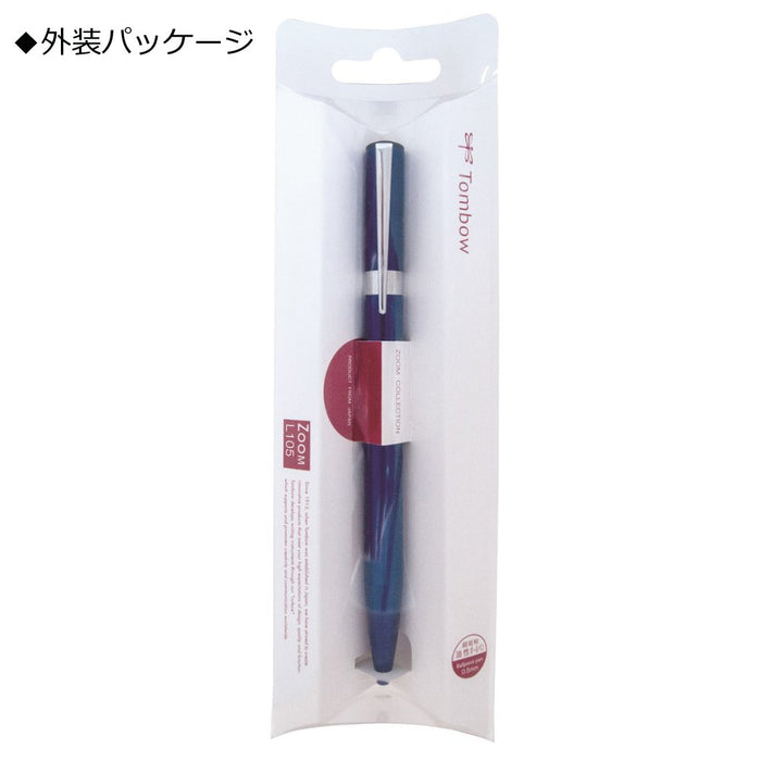 Tombow Zoom L105 Blue 0.5 Oil-Based Ballpoint Pen Flb-111D-Kiichin - The #1 Place for Japanese Goods in Your Hand!