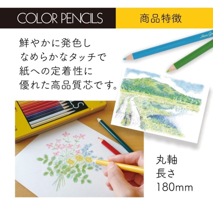 Tombow Colored Pencils NQ Set of 24 Diverse Shades CB-NQ24C-Kiichin - The #1 Place for Japanese Goods in Your Hand!
