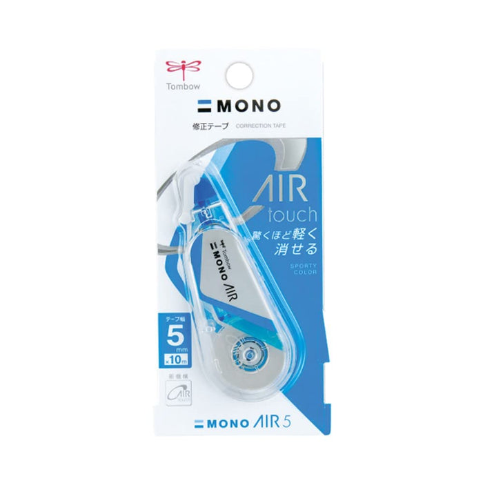 Tombow Mono Air Clear Blue Pencil Correction Tape 5mm 5-Pack-Kiichin - The #1 Place for Japanese Goods in Your Hand!