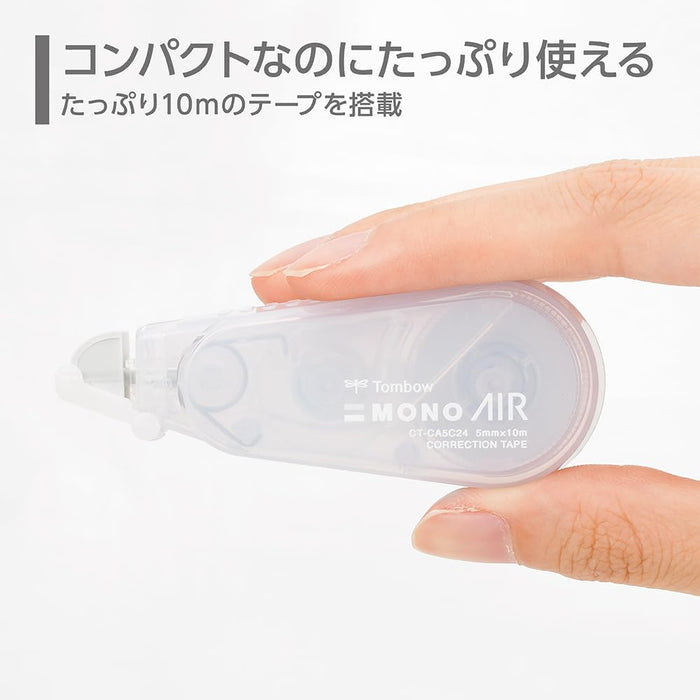 Tombow Mono Air Pencil Correction Tape 5mm Width Sheer White 5 Pieces-Kiichin - The #1 Place for Japanese Goods in Your Hand!