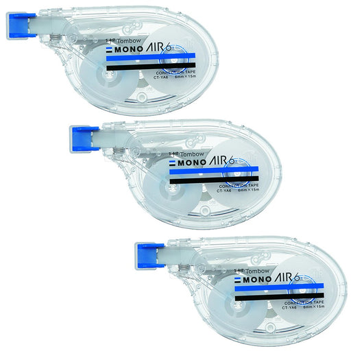Tombow Mono Air Correction Tape 6mm Horizontal Pull 3-Piece Set-Kiichin - The #1 Place for Japanese Goods in Your Hand!