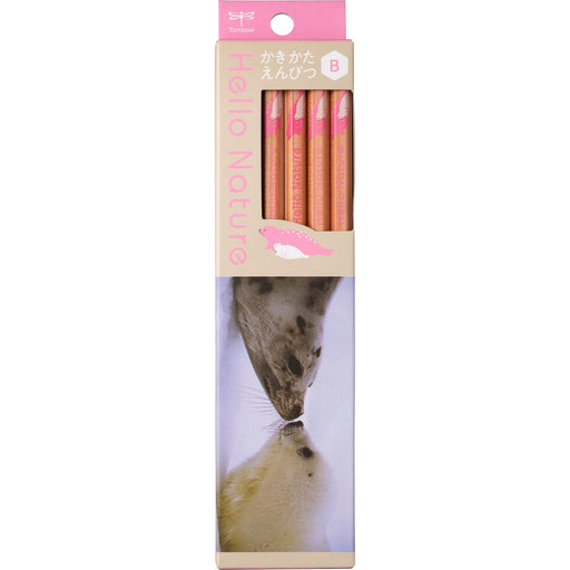 Tombow Harp Seal Hello Nature B Drawing Pencil Kb-Khnse2-B Series-Kiichin - The #1 Place for Japanese Goods in Your Hand!