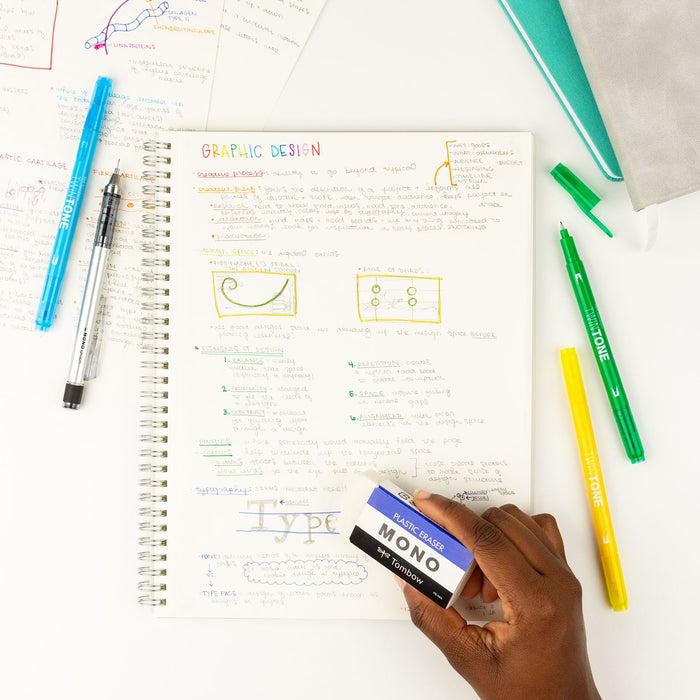 Tombow Mono Pencil Eraser PE-09A – High-Quality Durable and Smudge-Free-Kiichin - The #1 Place for Japanese Goods in Your Hand!