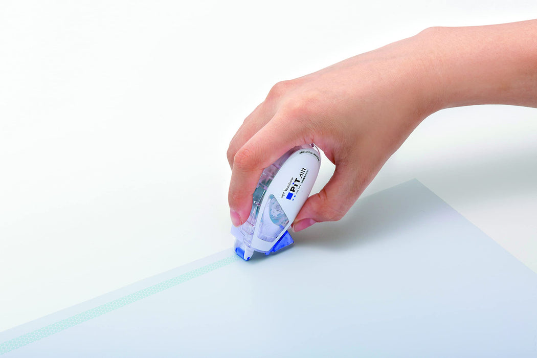 Tombow Blue Mini Refillable Pencil Glue Tape Pack of 5 Pit Air Series-Kiichin - The #1 Place for Japanese Goods in Your Hand!