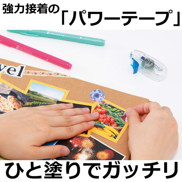 Tombow Hpa-313 Power Egg Pencil Glue Tape Pack of 3-Kiichin - The #1 Place for Japanese Goods in Your Hand!