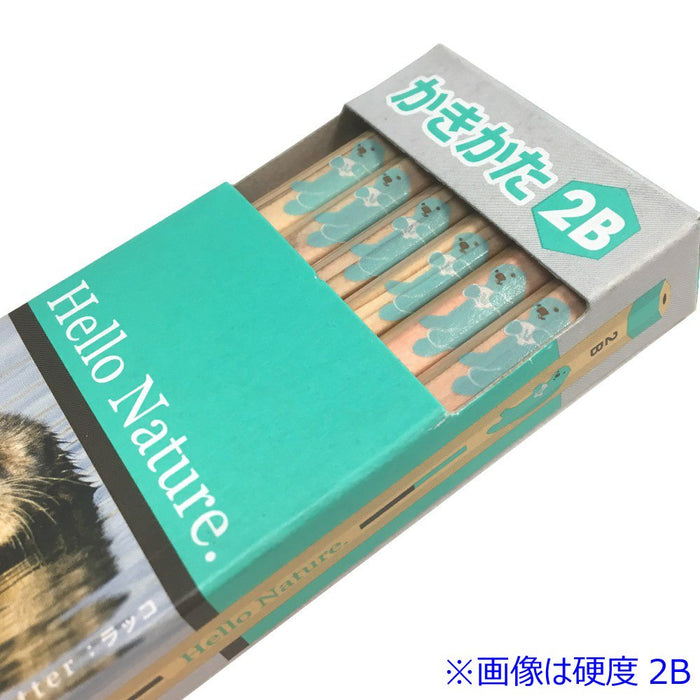 Tombow Hello Nature B Drawing Pencil - Sea Otter Design Pack of 12-Kiichin - The #1 Place for Japanese Goods in Your Hand!