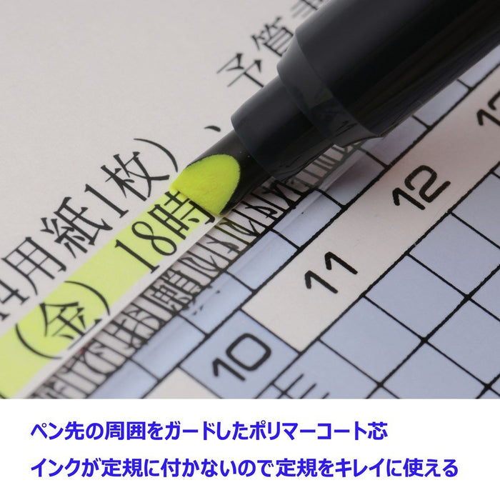 Tombow Bright Color Fluorescent Pencil Highlighter 10Pc Pack Coat 80 Wa-Sc99-10P-Kiichin - The #1 Place for Japanese Goods in Your Hand!